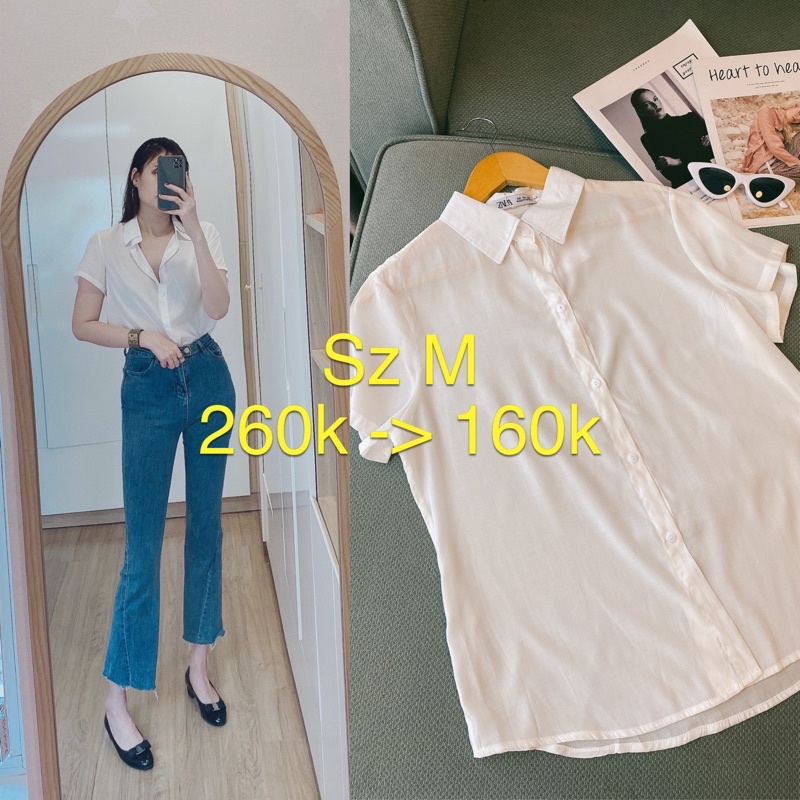 Áo sơ mi cộc tay 260k -> 160k