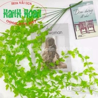 Bụi rủ lá thường xuân 7 nhánh dài 1m2 - Cây hoa giả