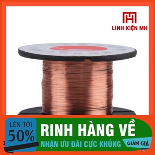 Cuộn dây đồng cách điện nhỏ 0.1mm