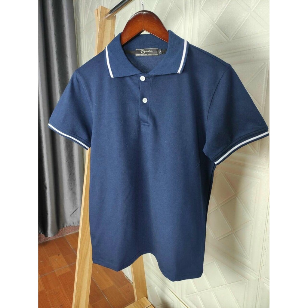 Áo_ thun _nam POLO trơn vải cá sấu cotton cao cấp ngắn tay cực sang trọng lịch lãm | BigBuy360 - bigbuy360.vn