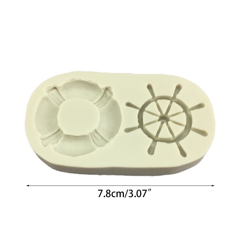 Khuôn Silicone Làm Bánh Tạo Hình Mỏ Neo Độc Đáo Tiện Dụng