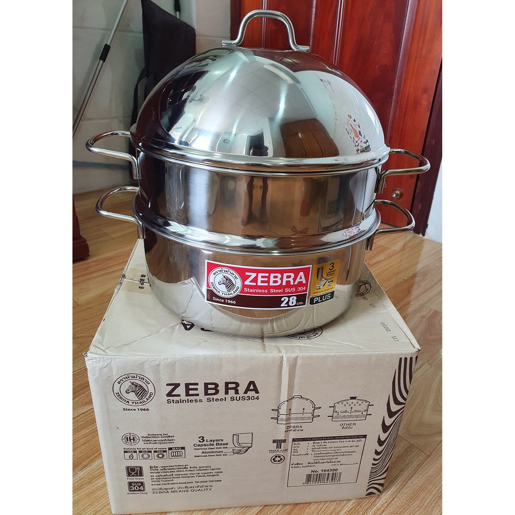 Bộ Nồi Xửng Hấp INOX 28CM - 164390