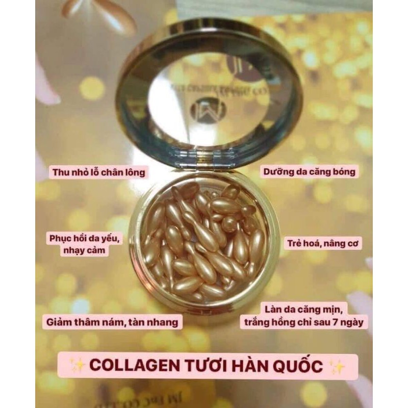 Viên collagen tươi multi vita  chính hãng hàn quốc JM