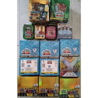 [ PACK HANDMADE ] pack thẻ cầu thủ bóng đá match attax các mùa