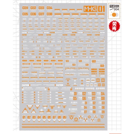 Water Decal nước Hobby Mio MHG01 chuyên dùng cho mô hình - phụ kiện mô hình - gundam