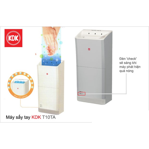 Máy sấy tay cao cấp KDK T10TA | BigBuy360 - bigbuy360.vn