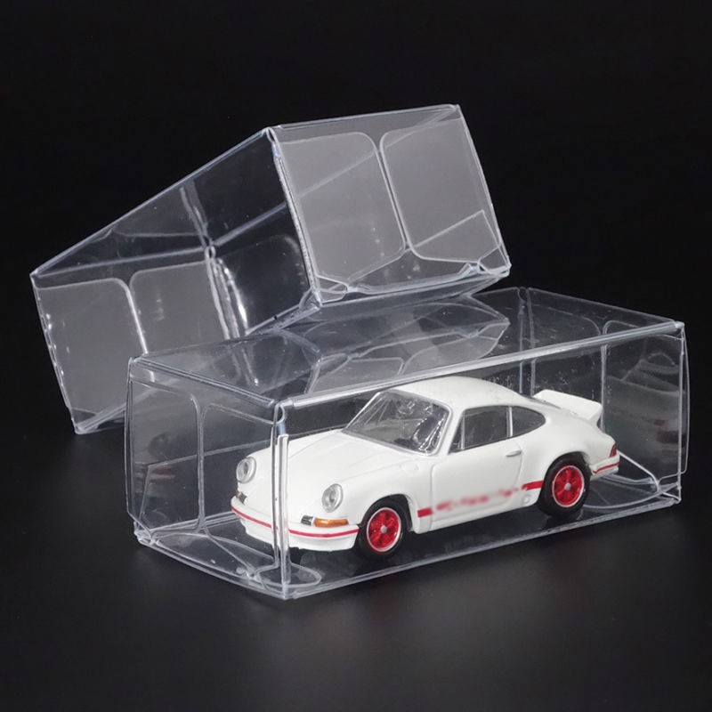 Set 20 Hộp Nhựa Trong Suốt Dùng Để Trưng Bày Mô Hình Xe Đồ Chơi Tỷ Lệ 1:64
