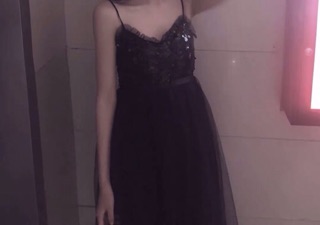 🎀(Có ảnh thật) Đầm 2 dây voan lấp lánh 🎀
