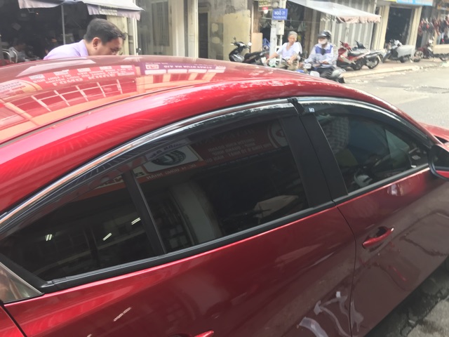 Vè Che Mưa Xe Mazda 3 đời 2020- 2021- 2022- 2023, chỉ mạ crom cao cấp
