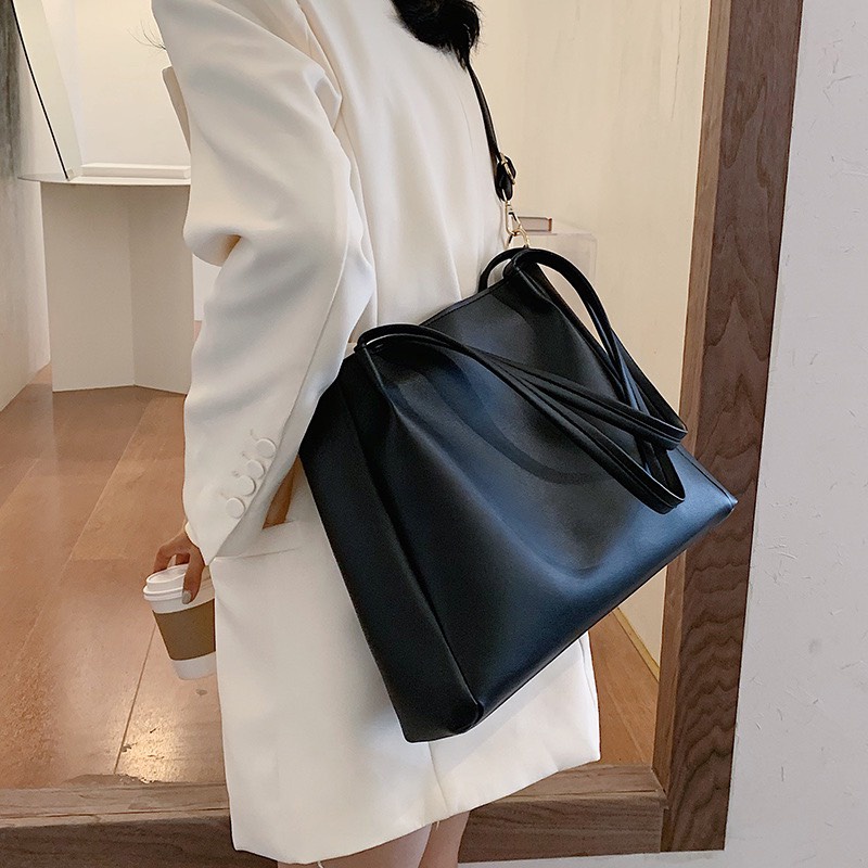 Túi xách nữ tote da công sở size to mẫu mới đeo chéo thời trang đi chơi đi làm DIOMI