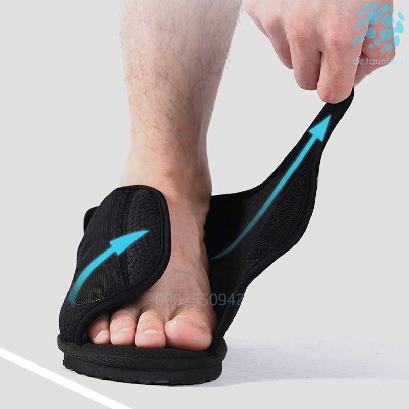 [Chính Hãng] Giày sandal xé dán êm chân dành riêng cho người đau chân, người bệnh tiểu đường, gai gót chân - TIDU03