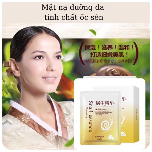 Mặt nạ Bioaqua tinh chất ốc sên nổi tiếng nội địa Trung | BigBuy360 - bigbuy360.vn
