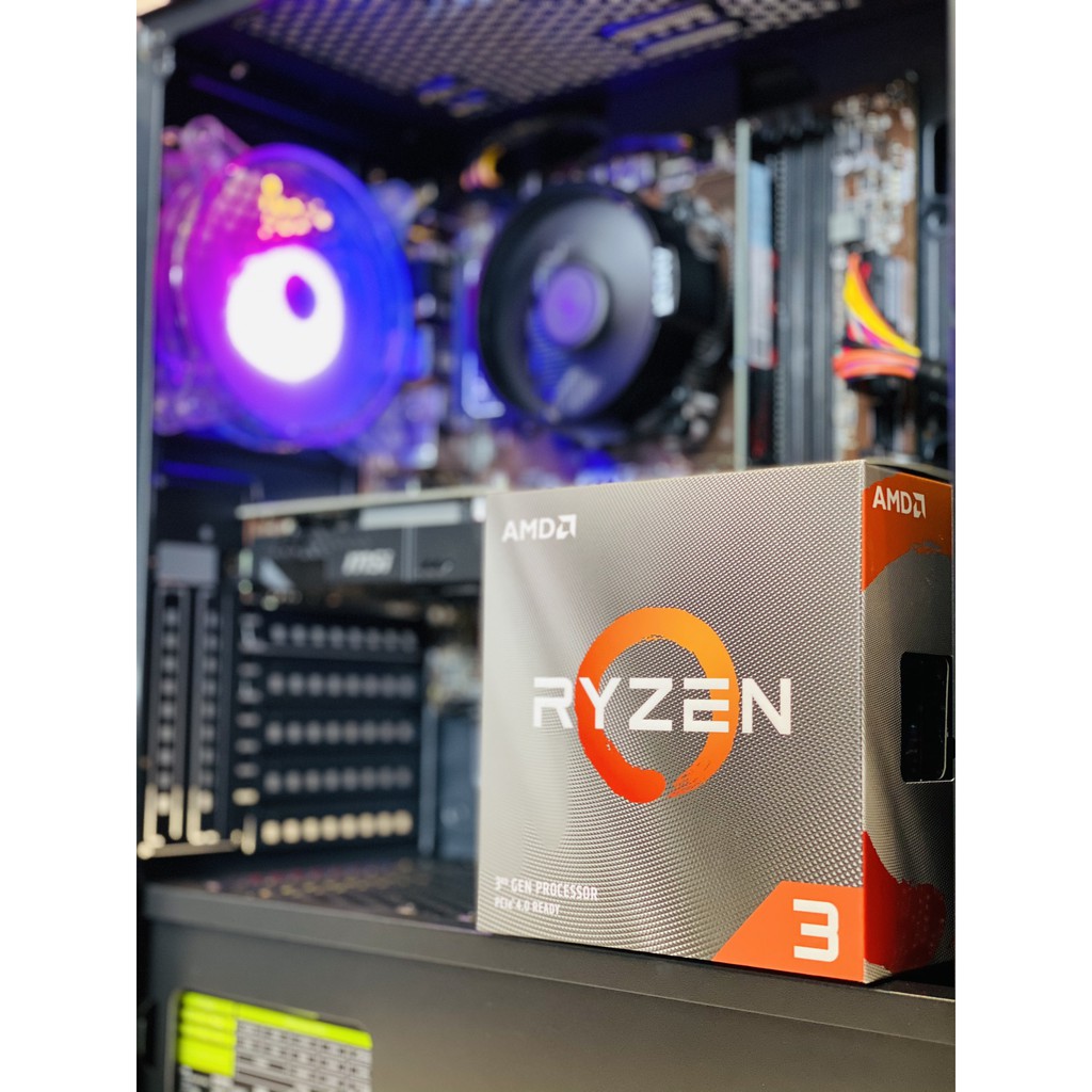 THÙNG MÁY PC GAMING OKAMI RYZEN 3 NEW 2020 ( B450 - R3 3200 - 8G -NO VGA )