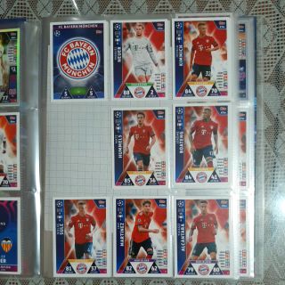 Thẻ Match Attax Champion League 18/19