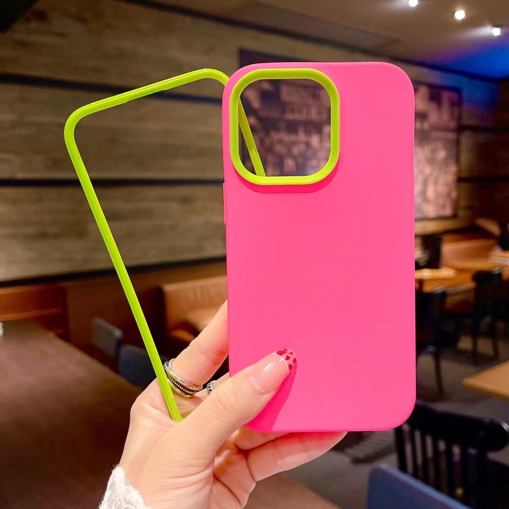 Ốp Điện Thoại Silicone Dày Dặn Chống Sốc 3 Trong 1 Cho huawei honor 10 lite mate 30 40 p30 p40