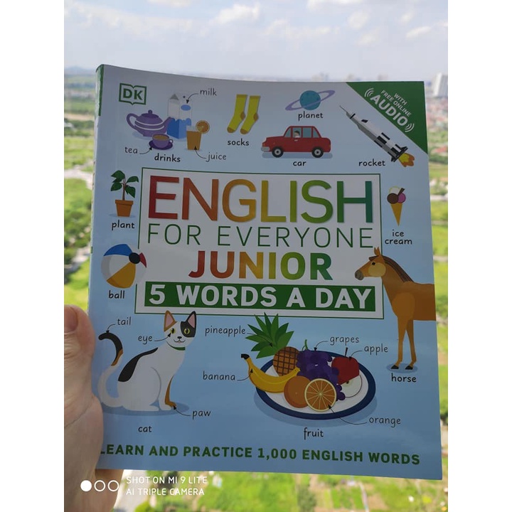 ENGLISH FOR EVERYONE JUNIOR 5 WORD A DAY | Shopee Việt Nam