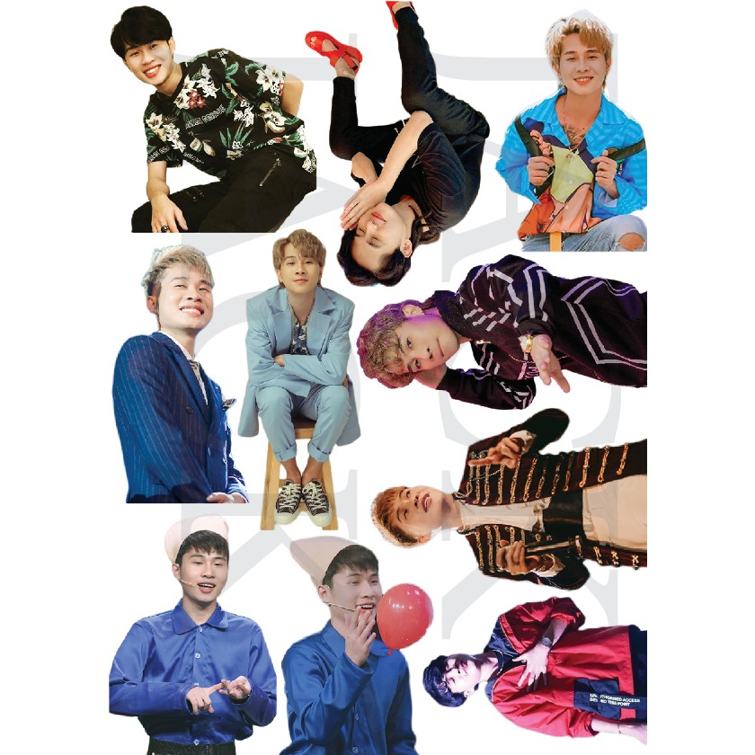 SET STICKER JACK  SET A5 - 10 HÌNH