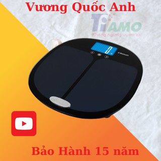 Cân sức khỏe phân tích salter tiamo, đo trọng lượng, phần trăm lượng mỡ ,nước, khối lượng cơ,bmi và bmr