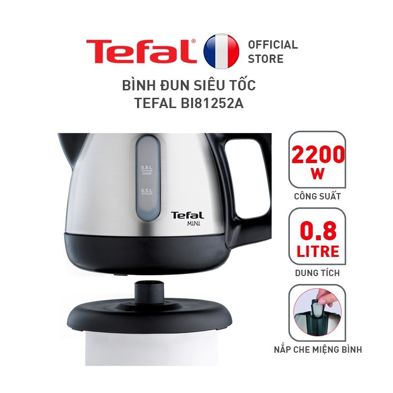 Thanh lý Bình đun siêu tốc 0.8L Tefal BI81252A