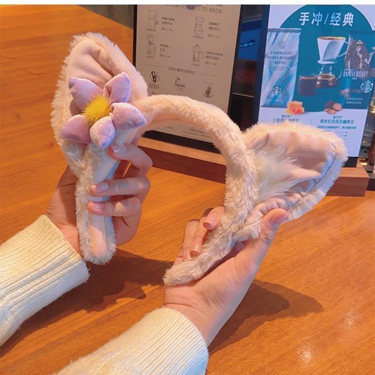 Lenabel Star Dew Băng Đô Nhồi Bông Dễ Phối Đồ Thời Trang Thu Đông Công Viên