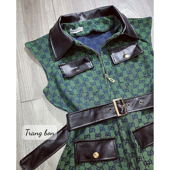 Jump GuCci phối da hai size SM