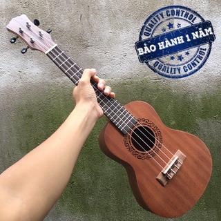 Đàn Ukulele gỗ Siêu Đẹp | Size Concert 23'.