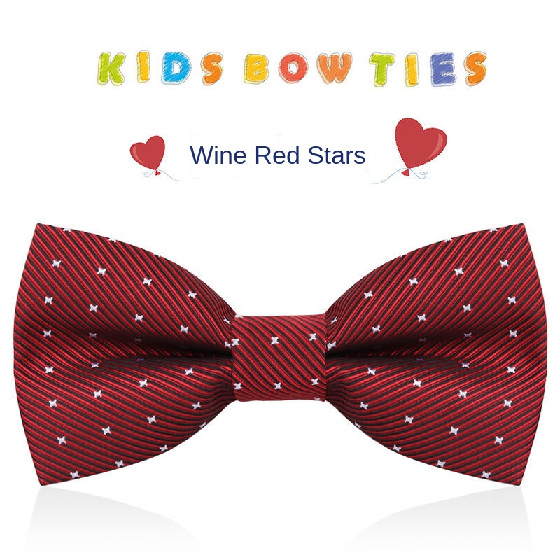 Nơ Đeo Cổ Phong Cách Anh Quốc Cho Bé Trai