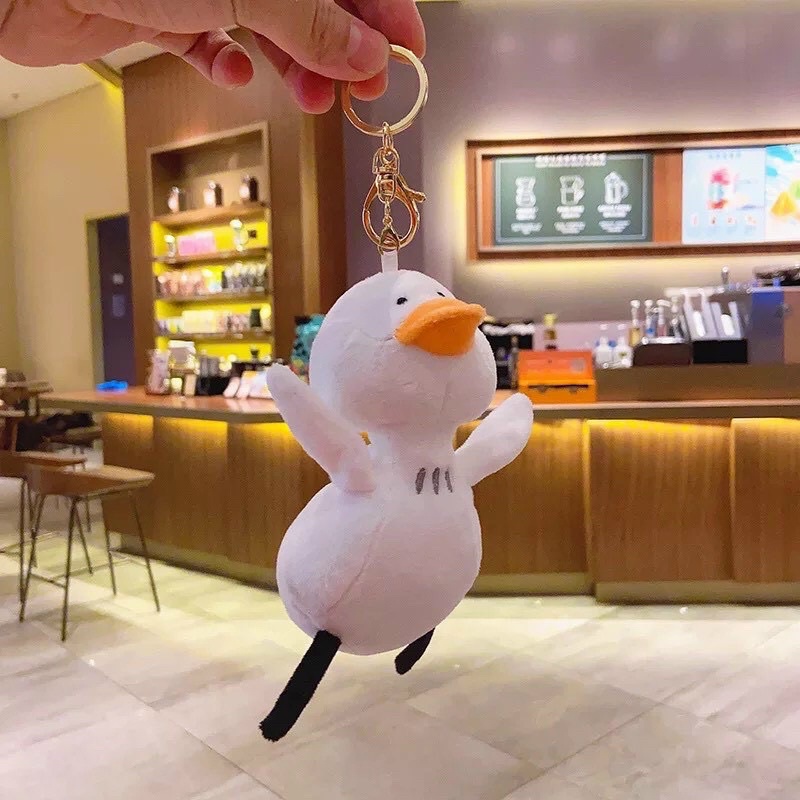 Móc Khoá vịt mỏ Cam