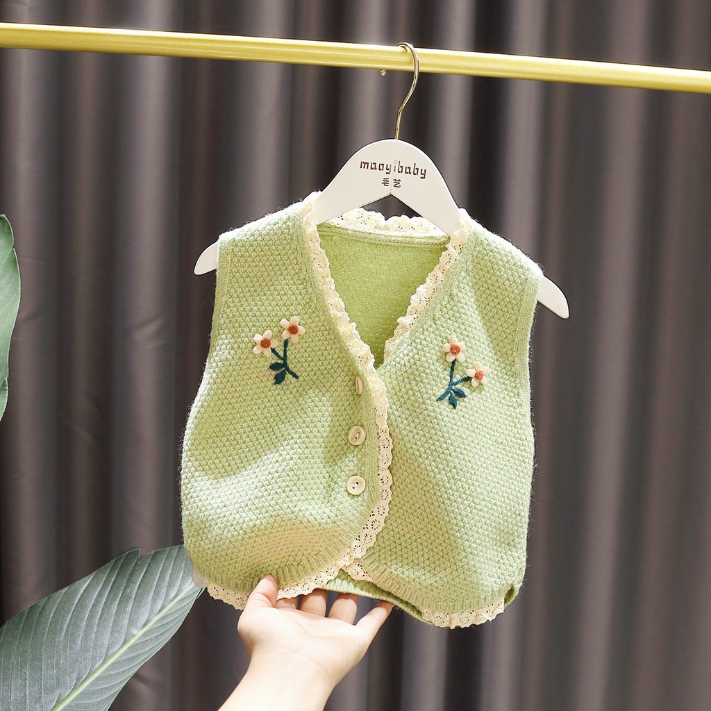 Áo len không tay mới cho học sinh Tất cả phù hợp Vest trẻ em thoải mái