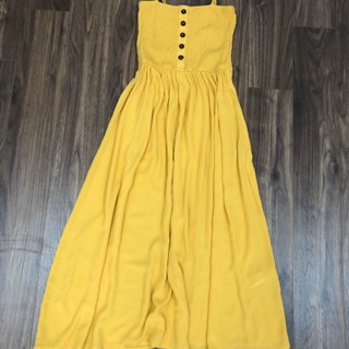 ĐẦM DÂY SMOCKING F21