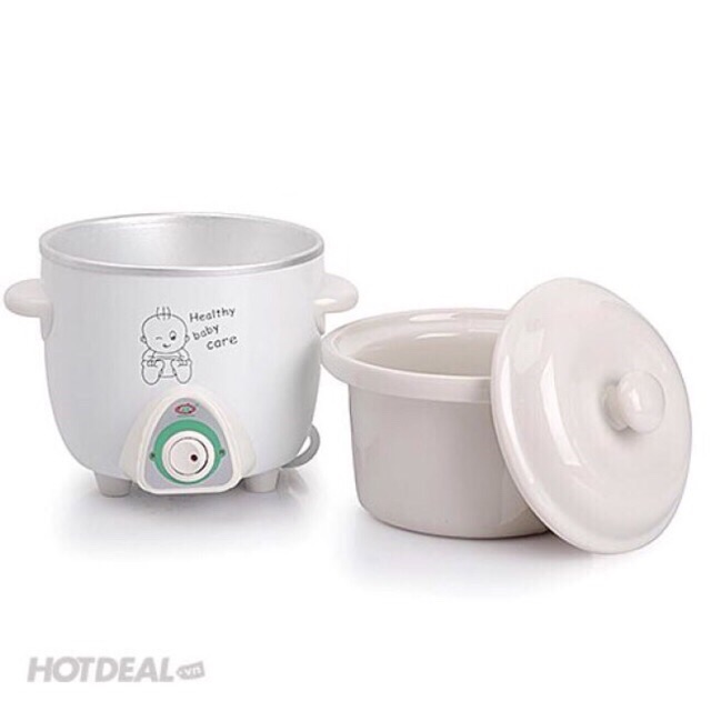 Nồi Chưng Yến, Tiềm, Nấu Cháo, Kho Cá Nắp Sứ Baby Care