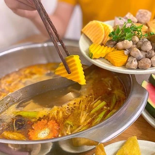 [HCM] buffet lẩu chay Q's Farm -evoucher tặng free 30.000đ ( cho hóa đơn 200.000đ)