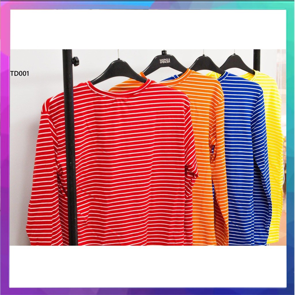 Áo Thun Nam, Áo Đôi Nam Nữ Dài Tay In Logo - Chất Liệu Cao Cấp - TD20 | BigBuy360 - bigbuy360.vn