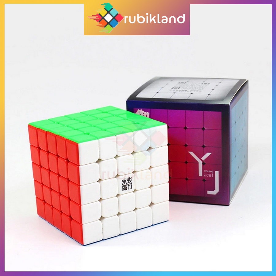 Rubik 5x5 Nam Châm YongJun YuChuang V2 M YJ Stickerless Rubic 5 Tầng Đồ Chơi Trí Tuệ Trẻ Em