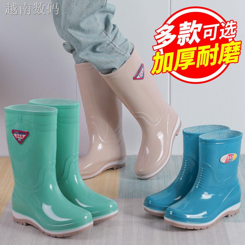 Ủng cổ thấp cao su dày dặn đi mưa chống thấm nước chống trượt và mài mòn tiện lợi | BigBuy360 - bigbuy360.vn