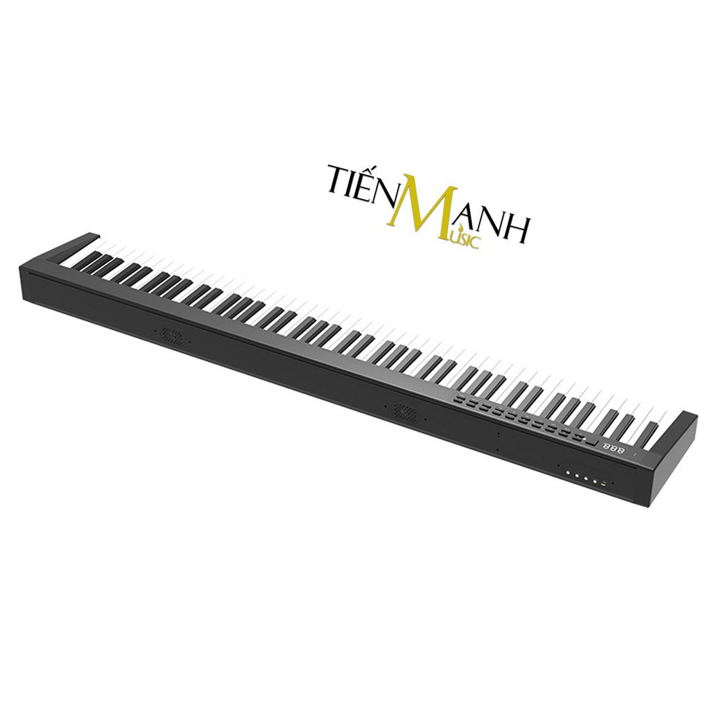 Đàn Piano Điện Konix PH88C 88 Phím nặng Cảm ứng lực Có Loa - Loa kép, Bluetooth, Sustain Pedal, Cáp sạc, Bộ sạc.