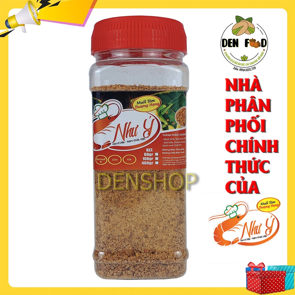 Muối Tôm Như Ý Thượng Hạng Hôp 400g