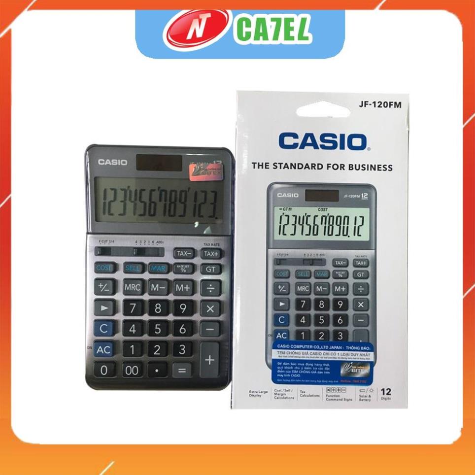 Máy tính Casio JF 120FM hàng chính hãng bảo hành 5 năm VPP An Sinh