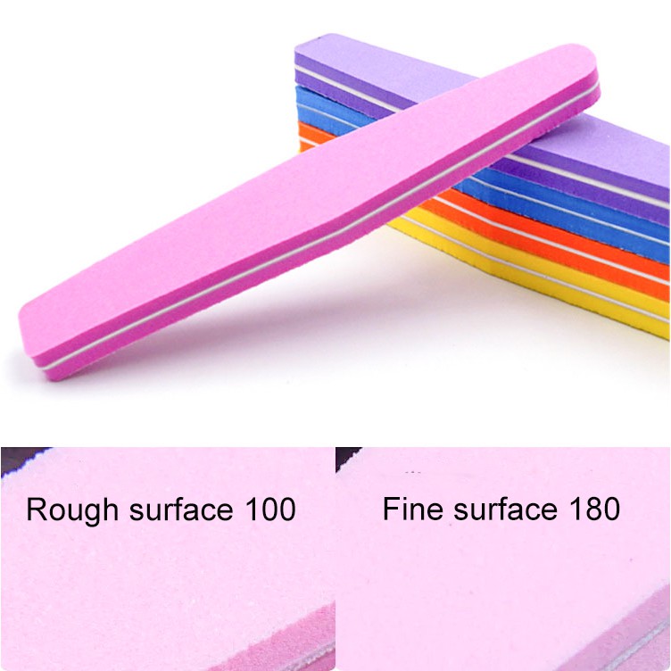 1 Dụng Cụ Dũa Móng Tay Hai Mặt 100/180