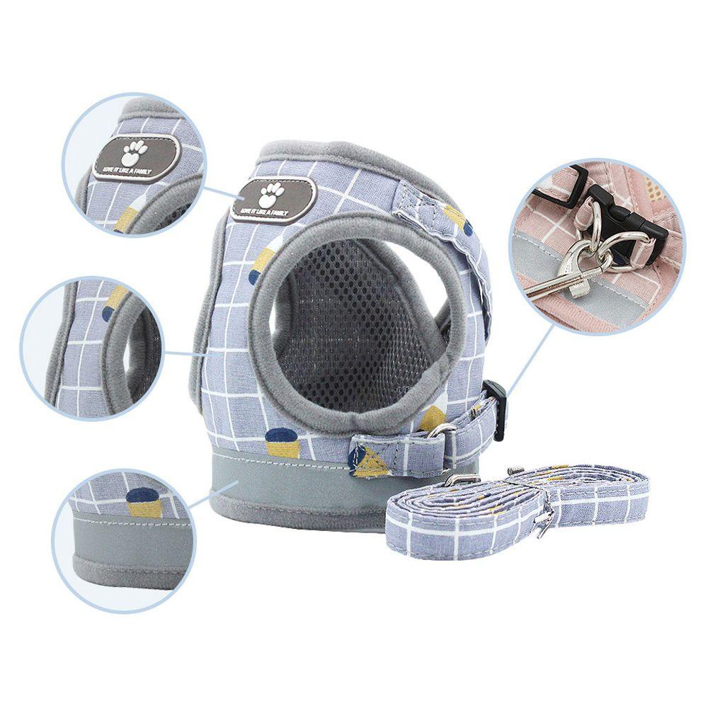 Áo Sát Nách Lưới Mềm Có Thể Điều Chỉnh Cho Thú Cưng