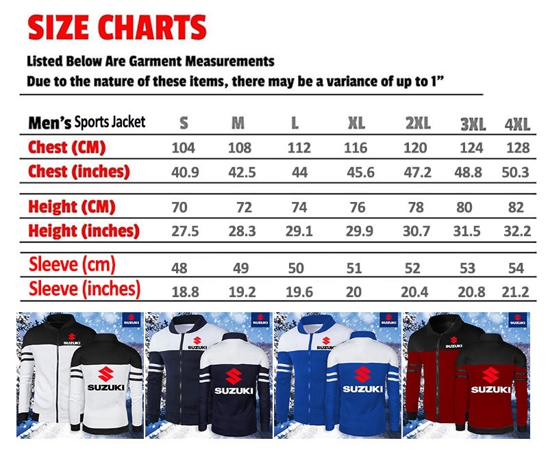 Áo khoác thể thao có khóa kéo chất lượng cao thời trang 2021 Suzuki Gsxr