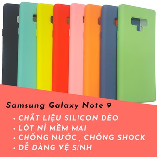 Ốp lưng chống bẩn samsung Note 9 silicon dẻo VieCase