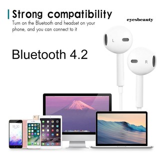 Tai Nghe Nhét Tai Không Dây Bluetooth 4.2 Cho Android Ios