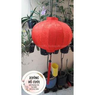 Đèn lồng hội an tròn - tỏi 30cm