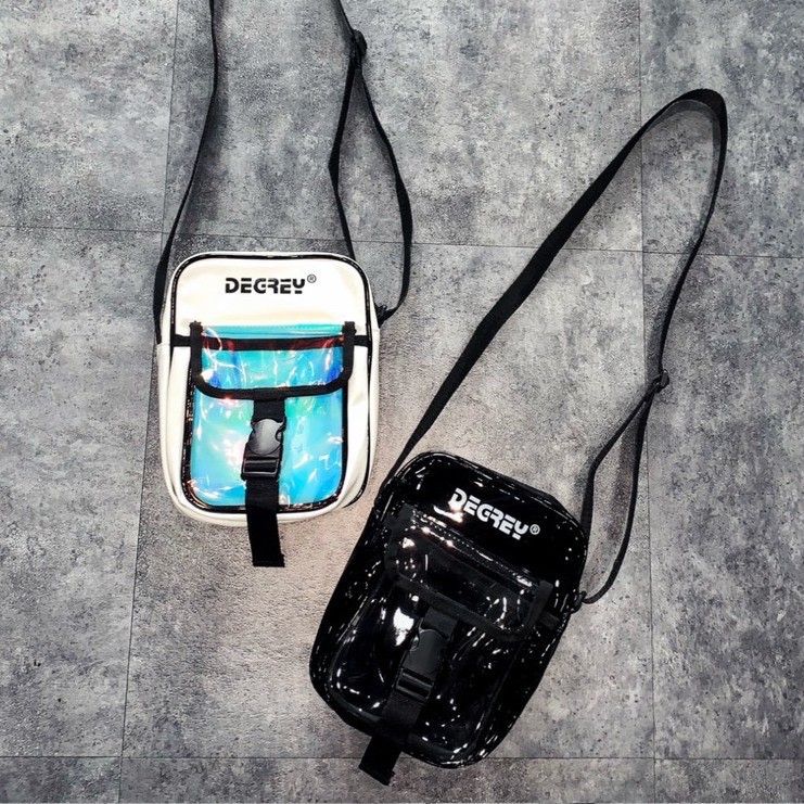 Túi Đeo Chéo Degrey Mini Bag Đen và Trắng Hologram Tặng [ Full tag + Giấy Thơm ] | BigBuy360 - bigbuy360.vn
