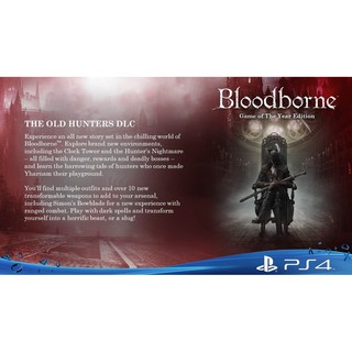 Đĩa Game Sony Bloodborne The Old Hunters PS4