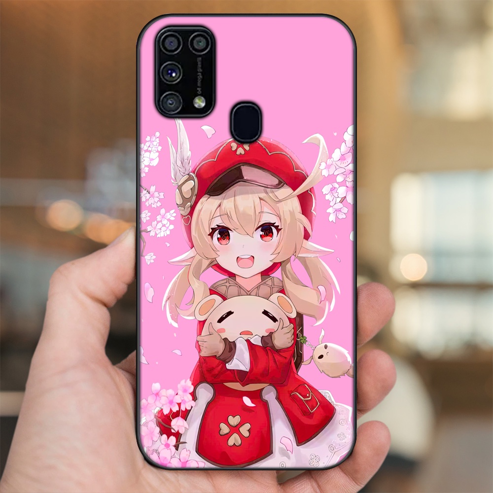 Ốp lưng Samsung M31 viền đen in hình Klee Genshin Impact