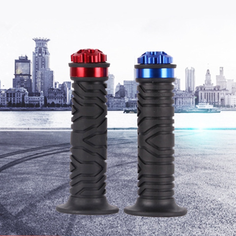 1 Cặp Bọc Tay Lái Xe Máy Bằng Cao Su 22mm Chống Trượt