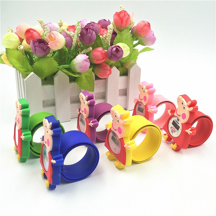 Kids Pig Jam Tangan Wrist Watch Unisex Toys Hàn Quốc Dễ Thương điện Tử Thời Trang Trẻ Em Trẻ Em | BigBuy360 - bigbuy360.vn