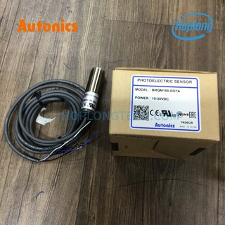 BRQM100-DDTA Autonics Cảm biến quang điện dạng trụ khoảng phát hiện 100mm